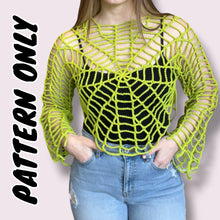 Load image into Gallery viewer, All Hallows' Weave Top Pattern