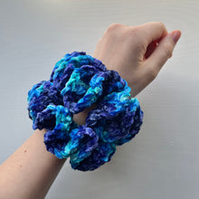 Load image into Gallery viewer, Blue Brilliance Scrunchie
