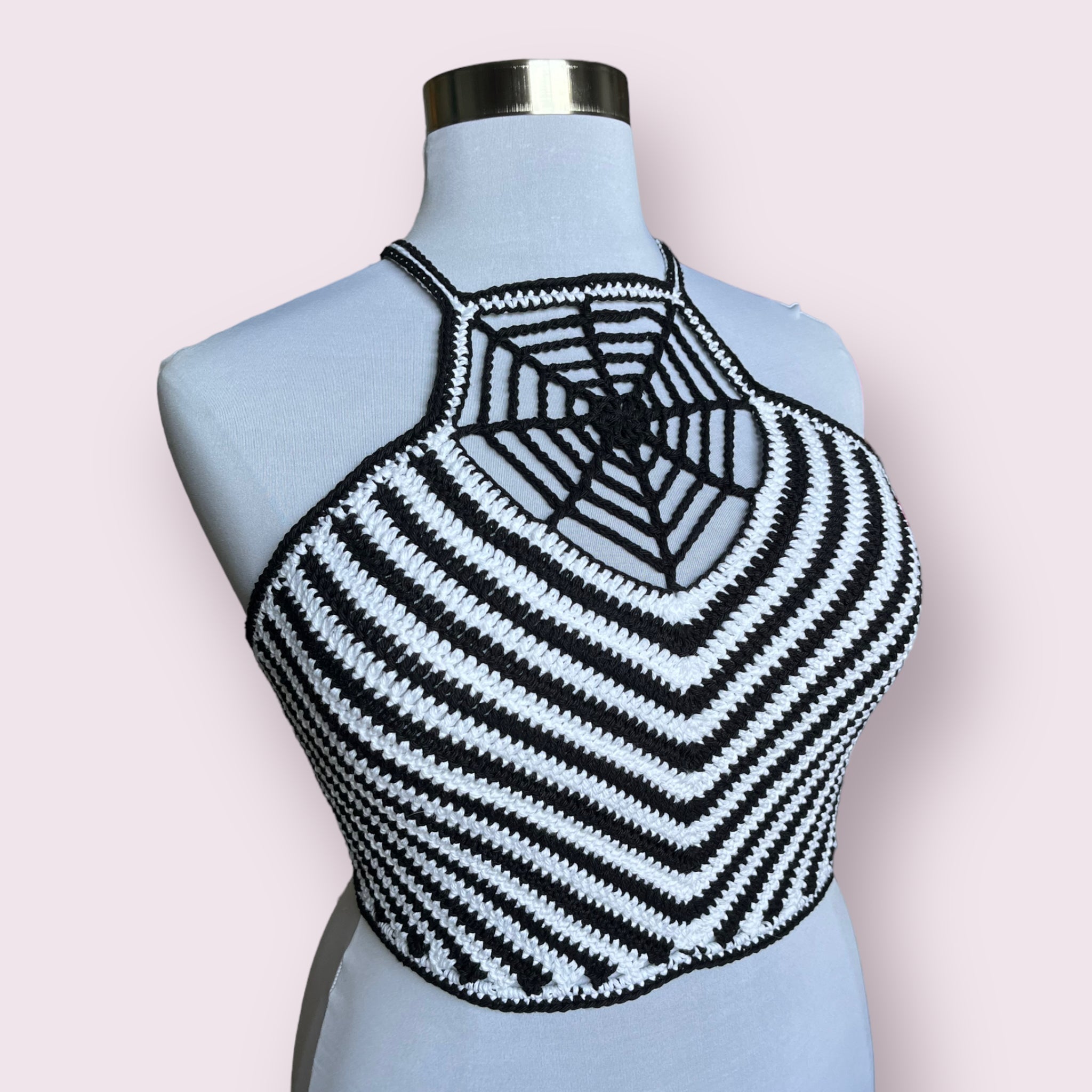 Spiderweb Top Crochet Pattern PassioKnit Goods