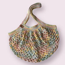 Load image into Gallery viewer, Custom Mesh Market Bag

