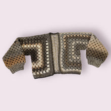 Load image into Gallery viewer, Puzzle Cropped Cardi
