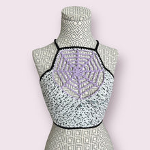 Load image into Gallery viewer, Purple Spiderweb Top Sm
