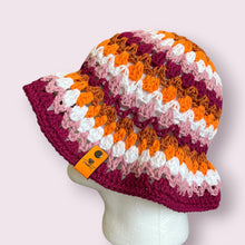 Load image into Gallery viewer, Lesbian Pride Kelp Bucket Hat
