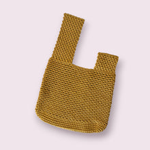 Load image into Gallery viewer, Mustard Japanese Knot Bag

