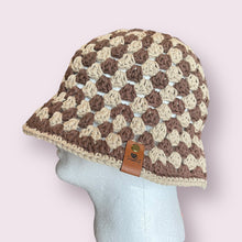 Load image into Gallery viewer, Kids Brown Bucket Hat
