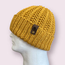Load image into Gallery viewer, Mustard Justyna Beanie
