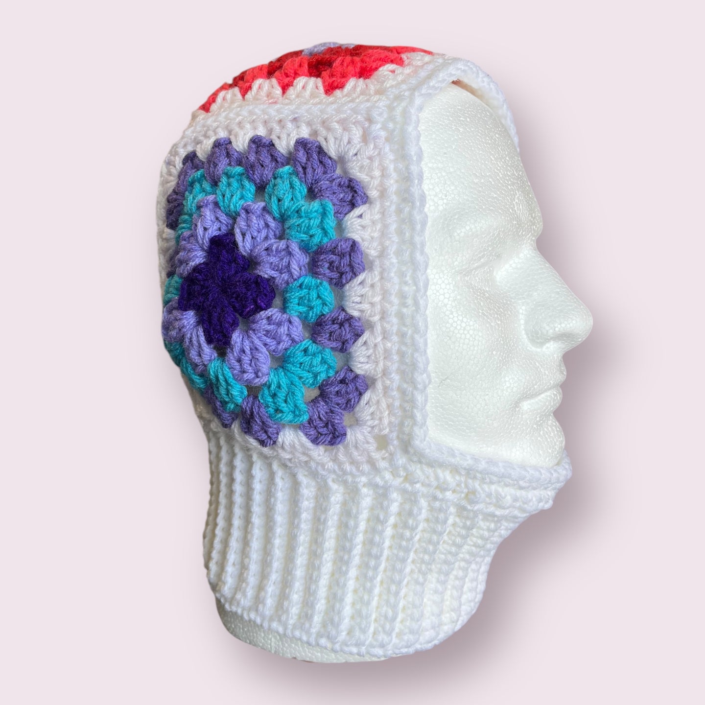 Granny Square Balaclava Hood