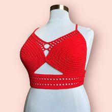 Load image into Gallery viewer, Red River Dahlia Top XL
