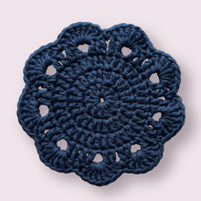Load image into Gallery viewer, 6 pc Blue Coaster Set
