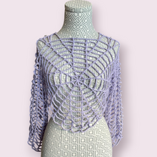 Load image into Gallery viewer, Grape Spiderweb Shirt
