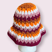 Load image into Gallery viewer, Lesbian Pride Kelp Bucket Hat
