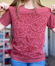 Load image into Gallery viewer, Crafty Doodle T-shirt
