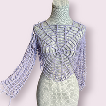 Load image into Gallery viewer, Grape Spiderweb Shirt

