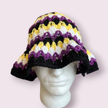 Load image into Gallery viewer, Non-binary Pride Kelp Bucket Hat
