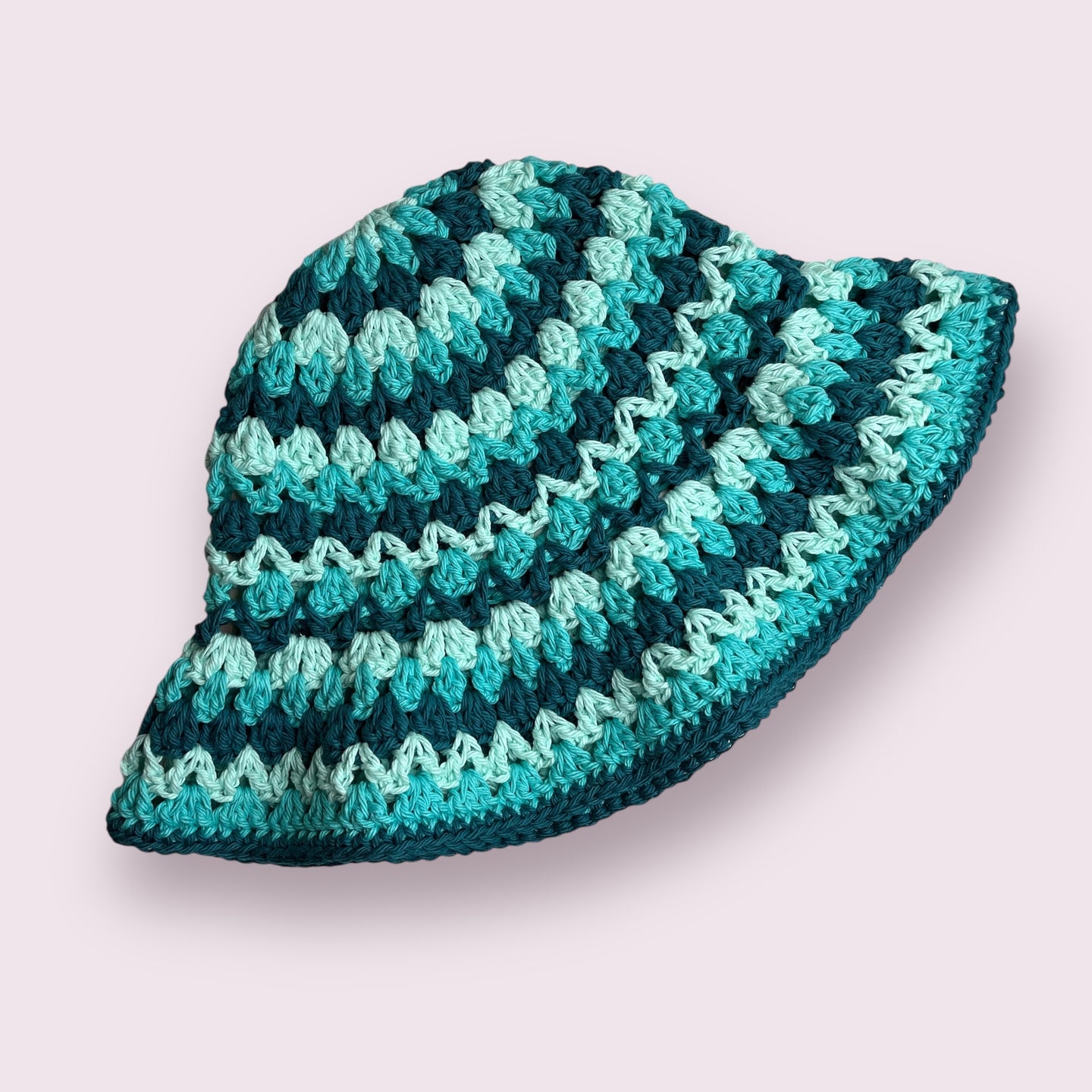 Teal Kelp Bucket Hat