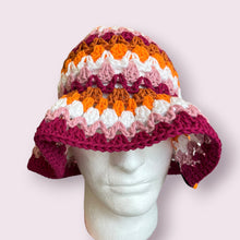 Load image into Gallery viewer, Lesbian Pride Kelp Bucket Hat
