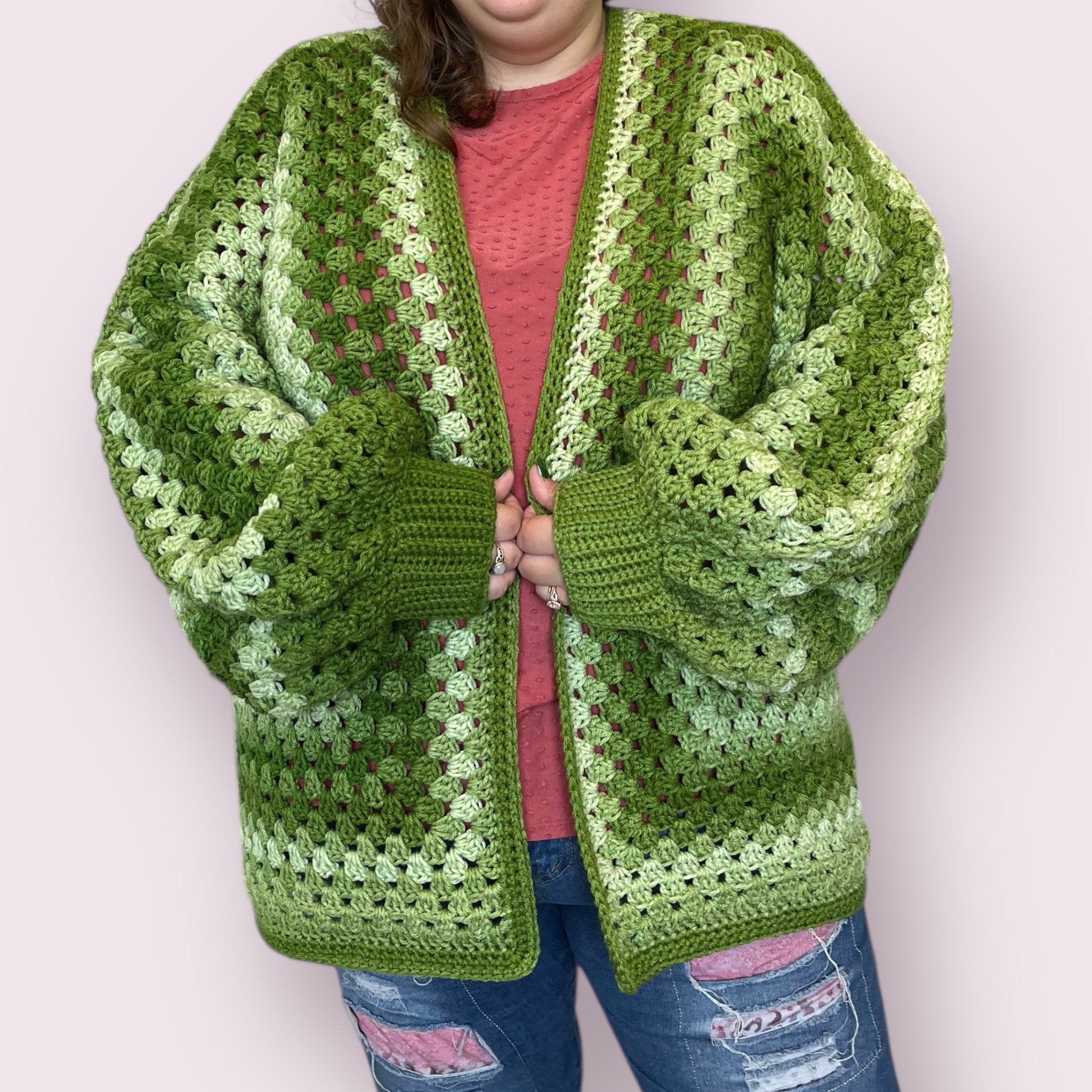 Granny Hexagon Cardigan Pattern – PassioKnit Goods