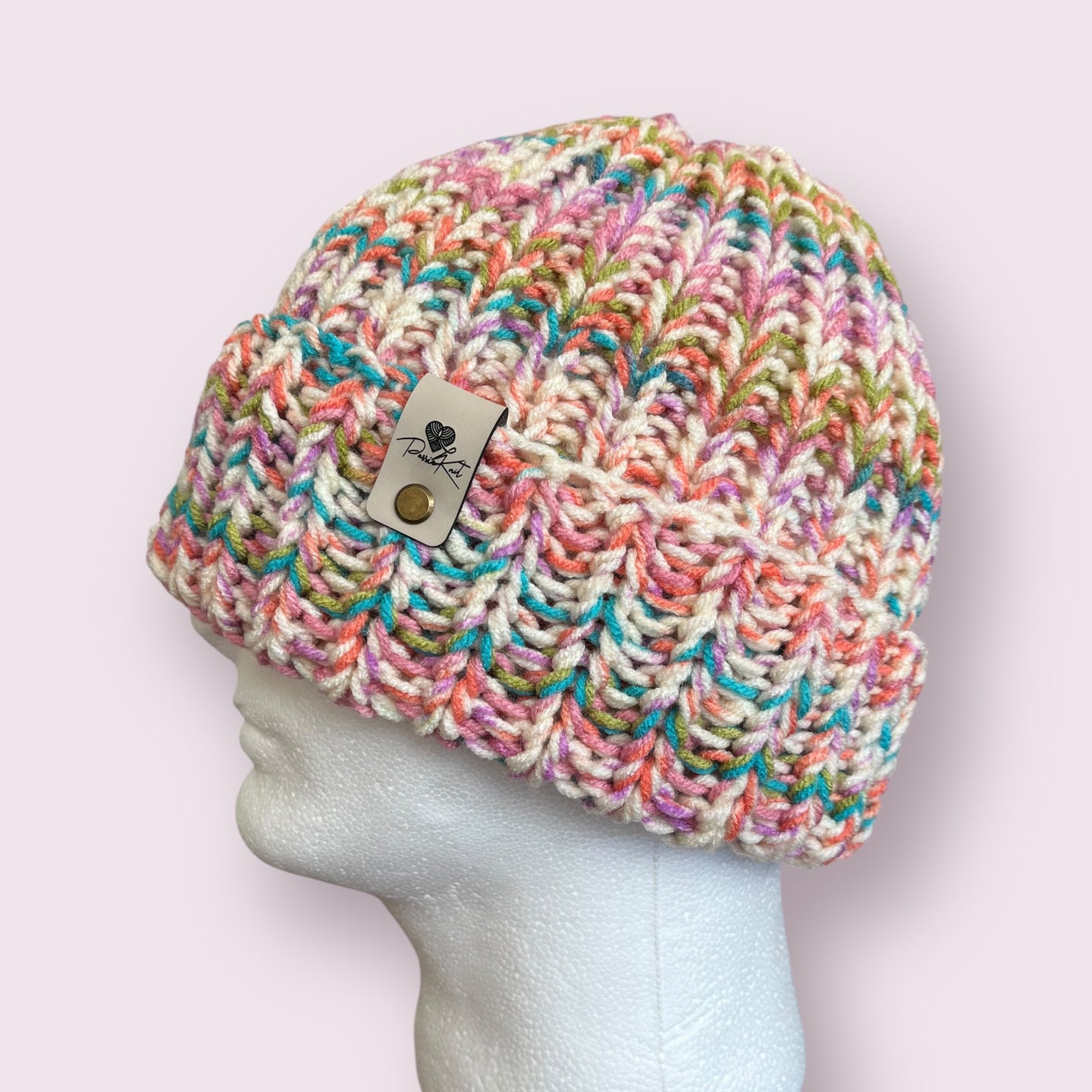 Sherbet Chunky Knit Beanie