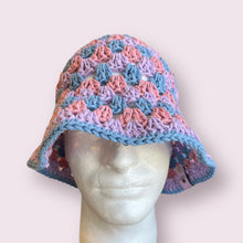 Load image into Gallery viewer, Pastel Bi Pride Bucket Hat
