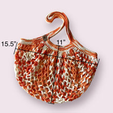 Load image into Gallery viewer, Orange Mesh Market Bag
