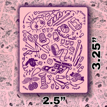 Load image into Gallery viewer, Crafty Doodle Sticker
