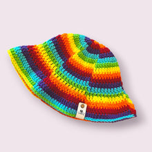 Load image into Gallery viewer, Rainbow Bucket Hat
