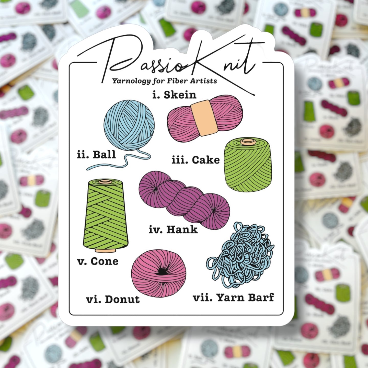 Yarnology Sticker
