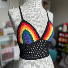 Load image into Gallery viewer, Rainbow Mesh Tank Sm
