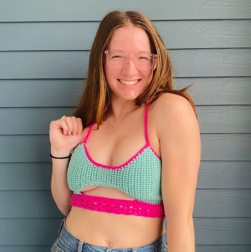 Sneak A Peek Top Crochet Pattern – PassioKnit Goods