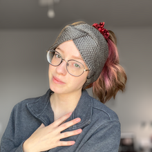 Load image into Gallery viewer, Grey Ear Warmer
