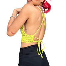 Load image into Gallery viewer, Hot Green Lilly Top XS
